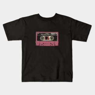 pink cassette Tape Kids T-Shirt